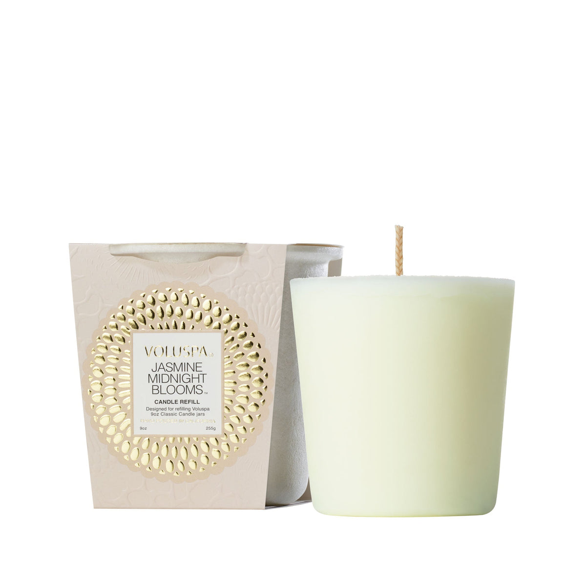 Jasmine Midnight Blooms - Classic Candle Refill - 1
