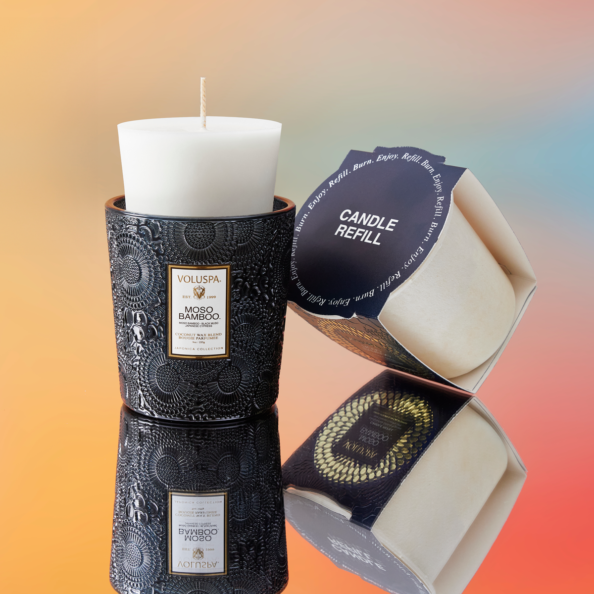 Moso Bamboo - Classic Candle Refill - 2