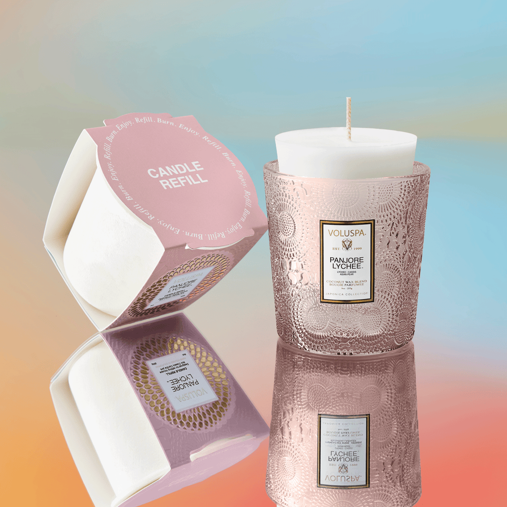 Panjore Lychee - Classic Candle Refill Zoom - 2