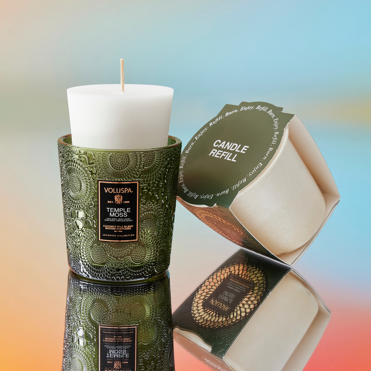 Temple Moss - Classic Candle Refill - 2