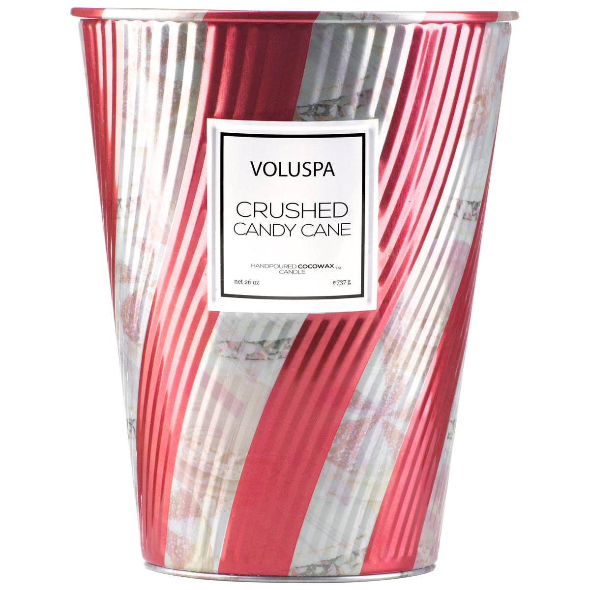 Crushed Candy Cane - Limited Edition 2 Wick Tin Table Candle - 1
