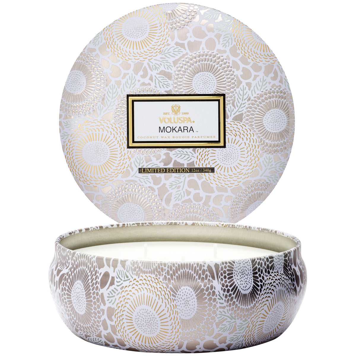 Mokara - 3 Wick Tin Candle - 2