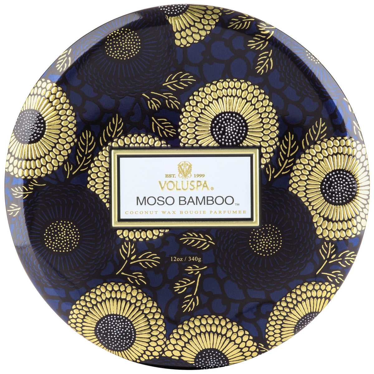 Moso Bamboo - 3 Wick Tin Candle - 1
