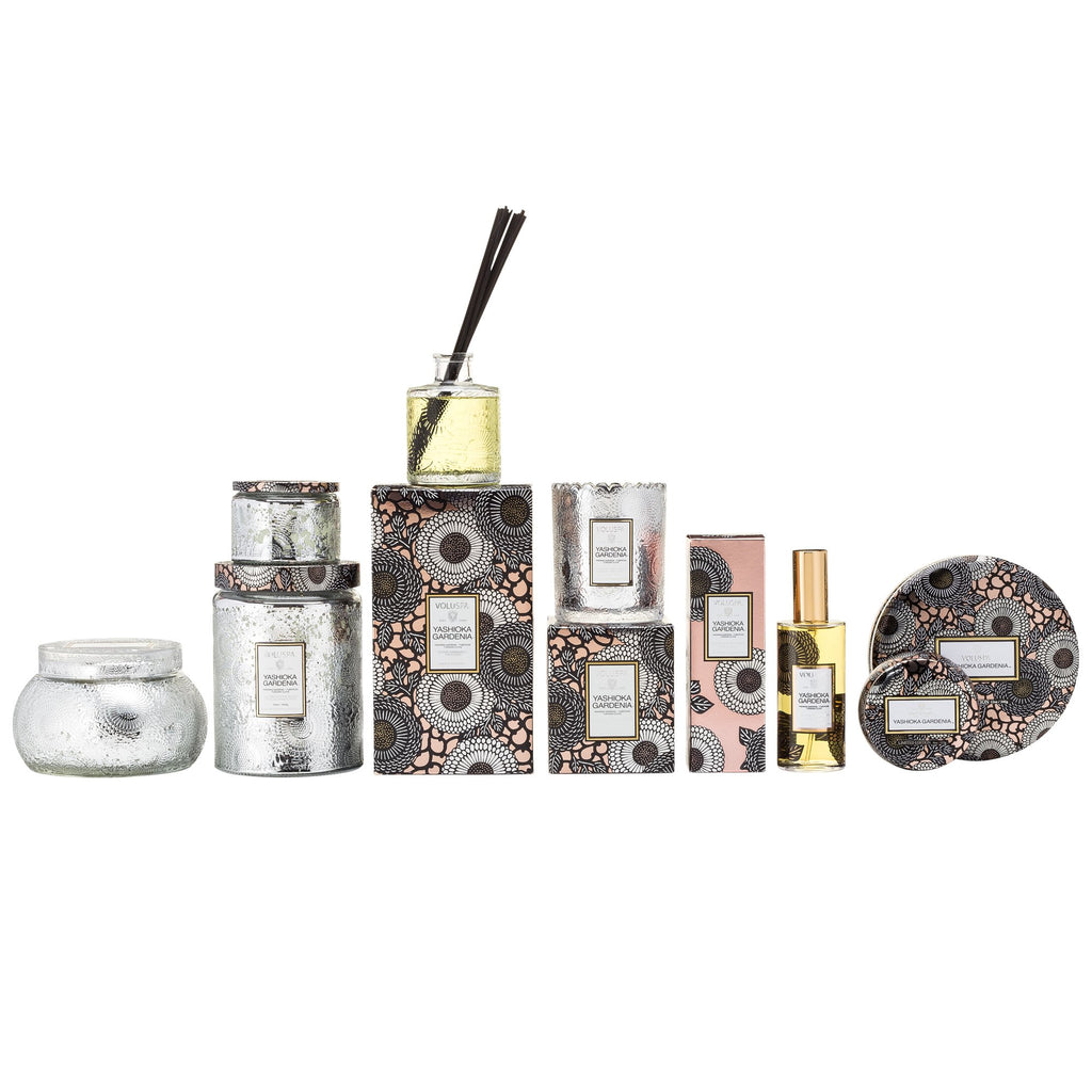 Yashioka Gardenia - 3 Wick Tin Candle Zoom - 3