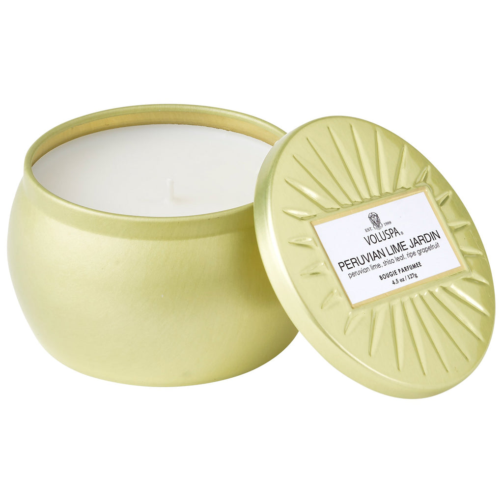 Peruvian Lime Jardin - Mini Tin Candle Zoom - 1