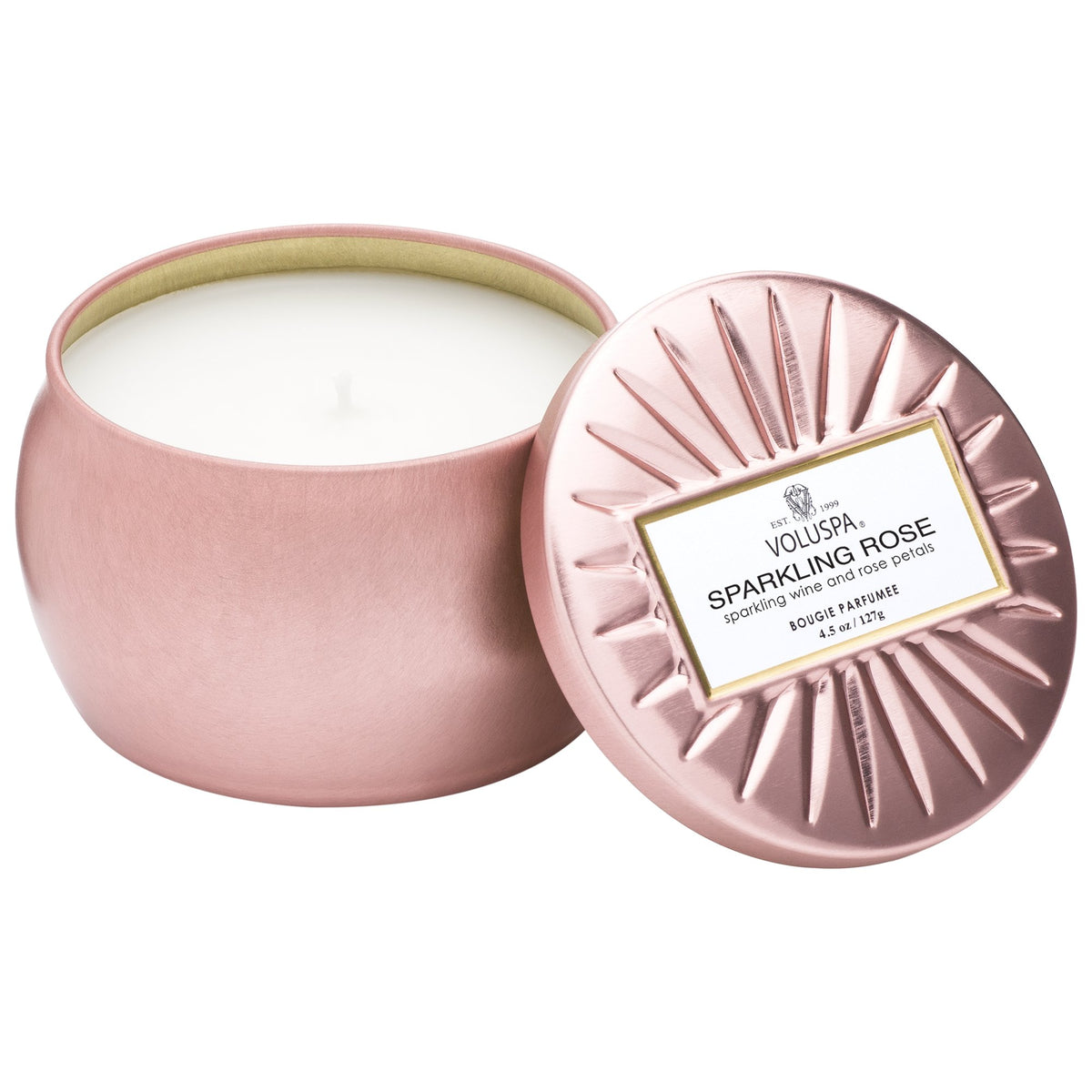 Sparkling Rose - Mini Tin Candle - 1