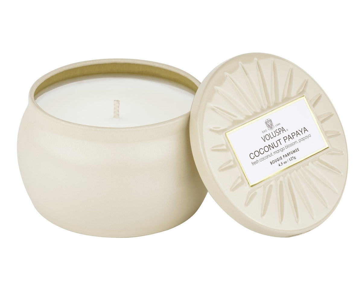 Coconut Papaya - Mini Tin Candle - 1