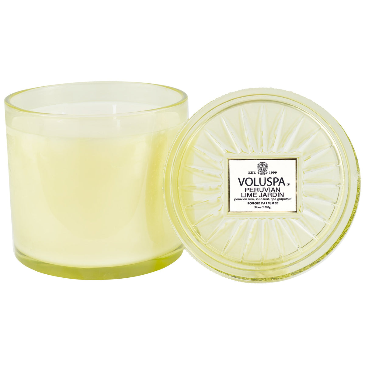 Peruvian Lime Jardin - 3 Wick Grande Maison Candle - 1