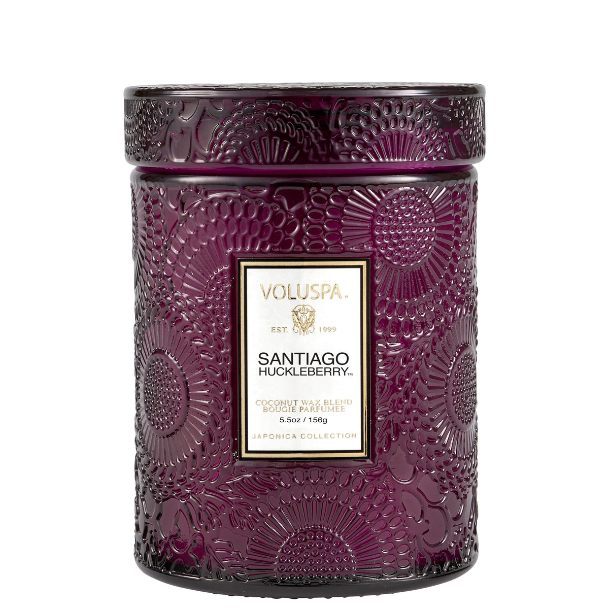 Santiago Huckleberry - Small Jar Candle - 1