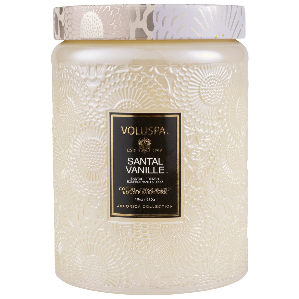 Santal Vanille - Large Jar Candle Zoom - 1