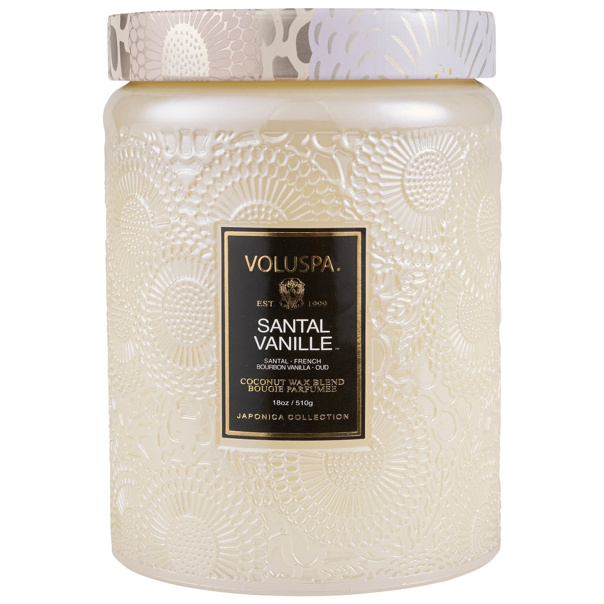 Santal Vanille - Large Jar Candle - 1