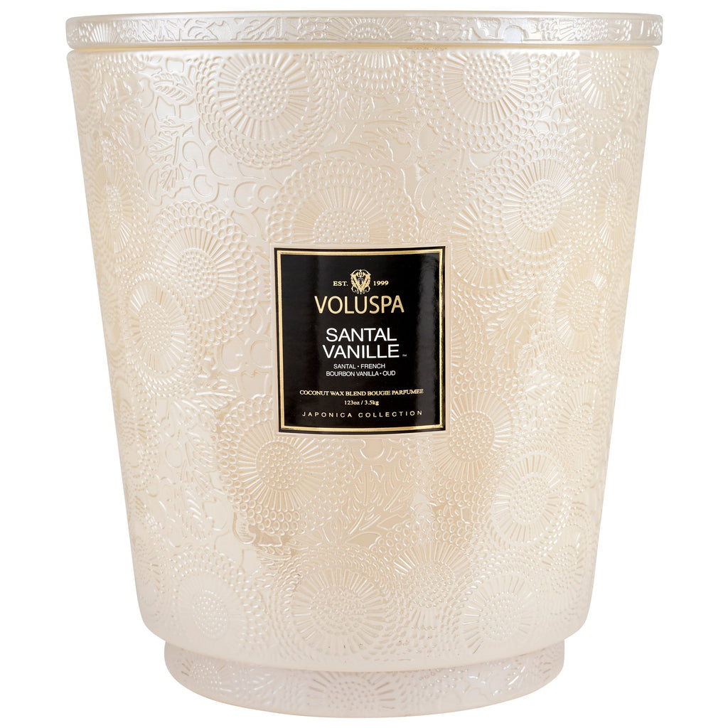Santal Vanille - 5 Wick Hearth Candle Zoom - 1