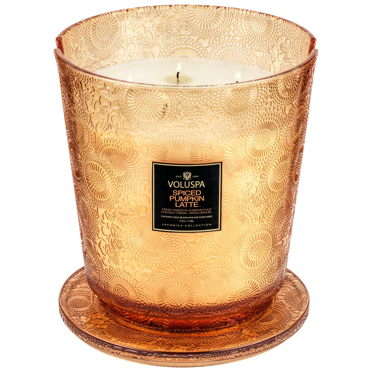 Spiced Pumpkin Latte - 5 Wick Hearth Candle - 4