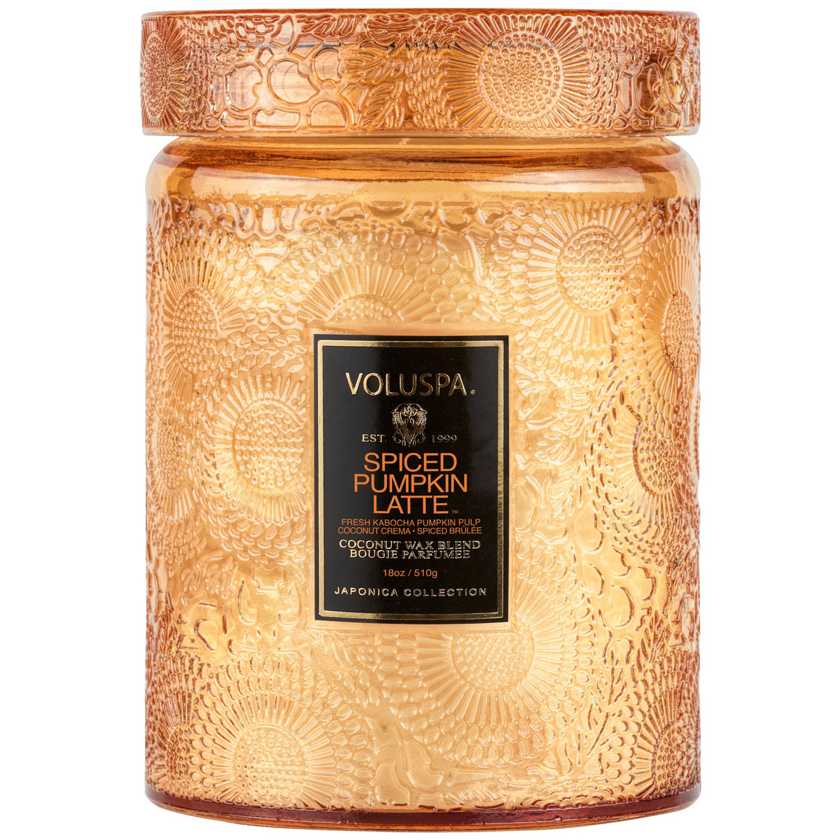 Spiced Pumpkin Latte - Large Jar Candle - 1