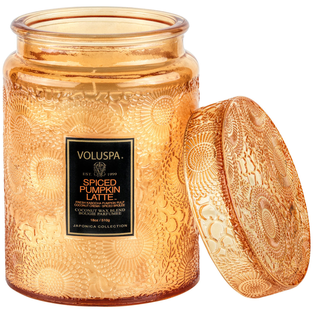 Spiced Pumpkin Latte - Large Jar Candle - 4