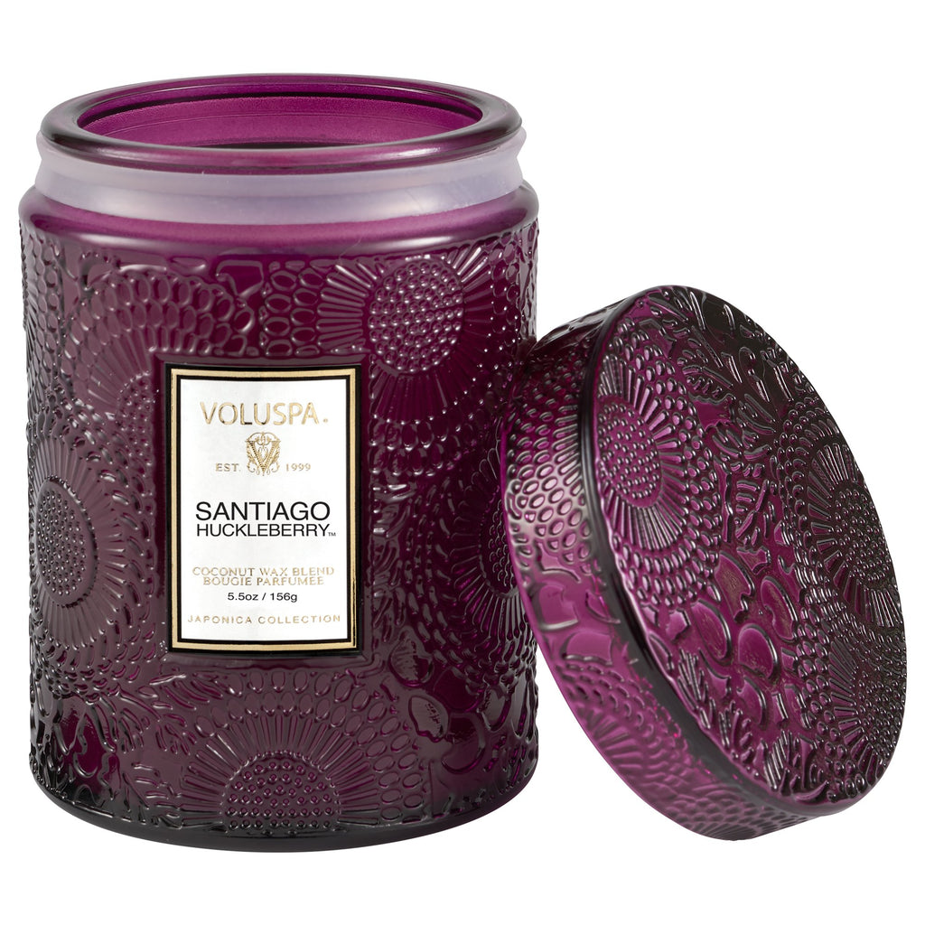 Santiago Huckleberry - Small Jar Candle Zoom - 2