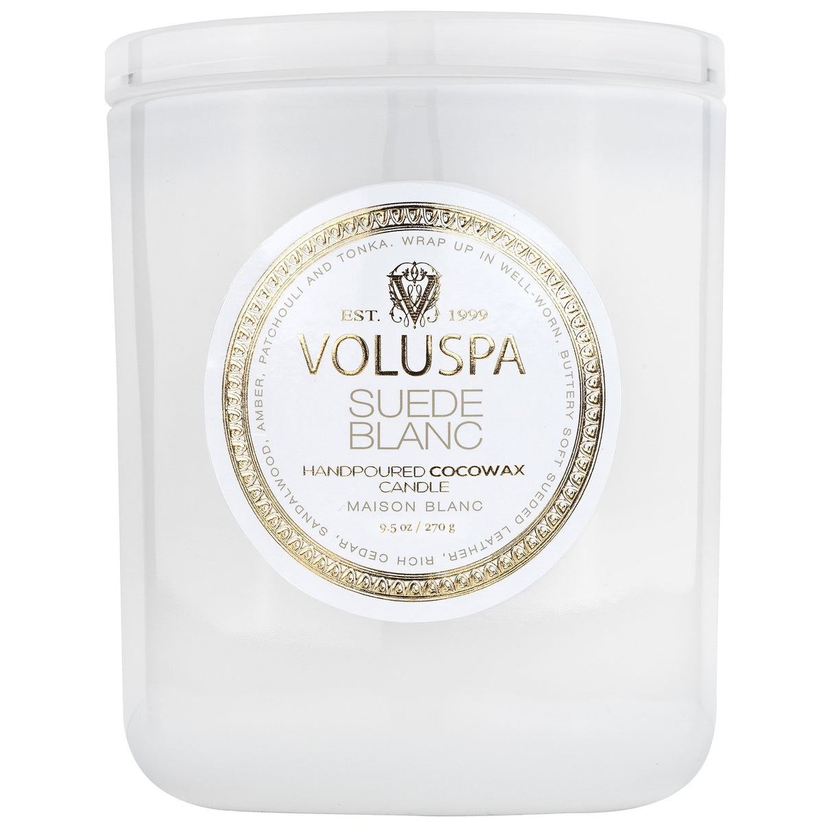 Suede Blanc - Classic Candle - 3