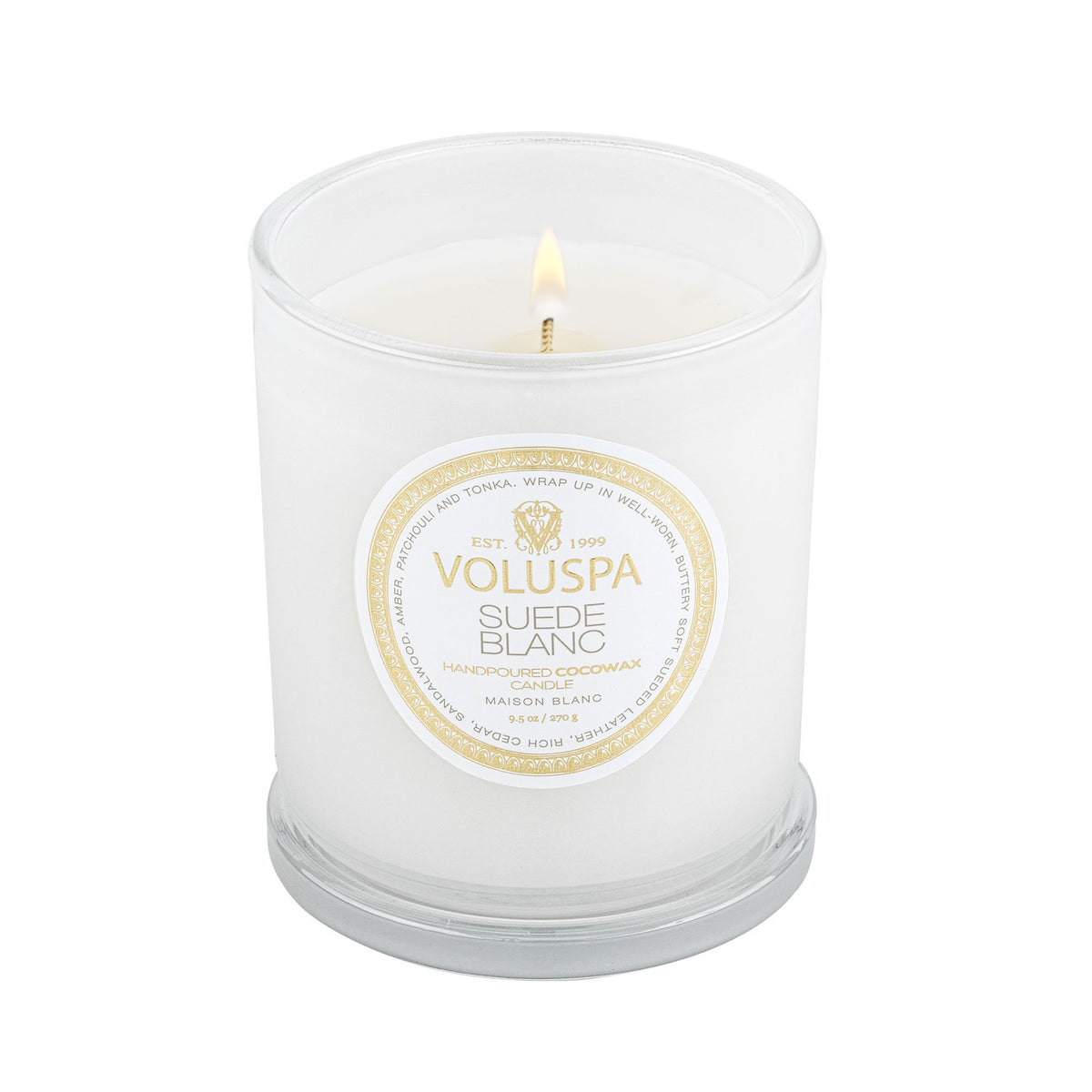 Suede Blanc - Classic Candle - 4