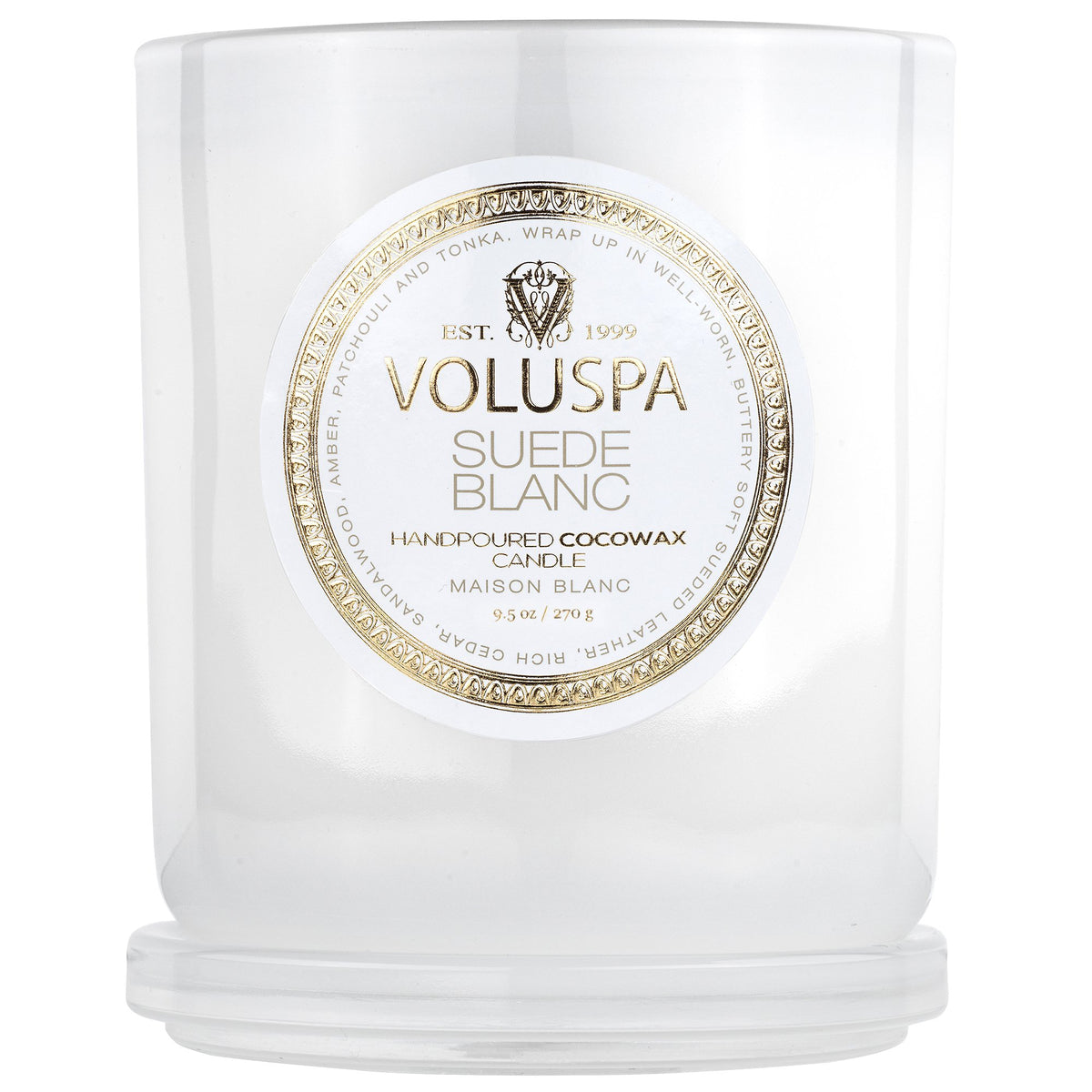 Suede Blanc - Classic Candle - 6