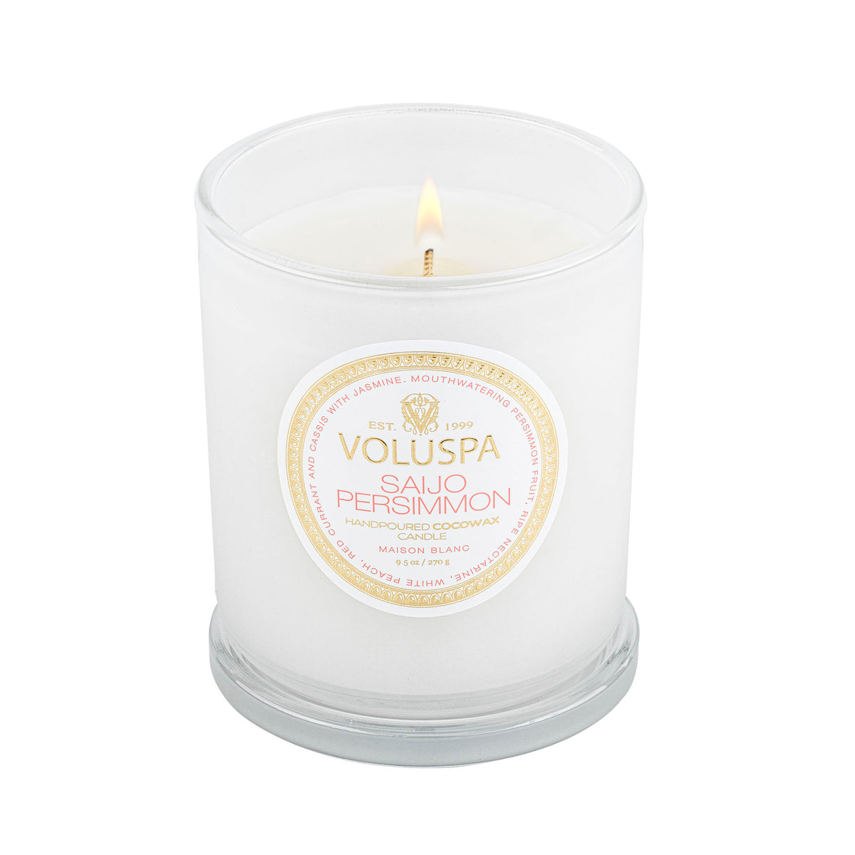 Saijo Persimmon - Classic Candle - 4