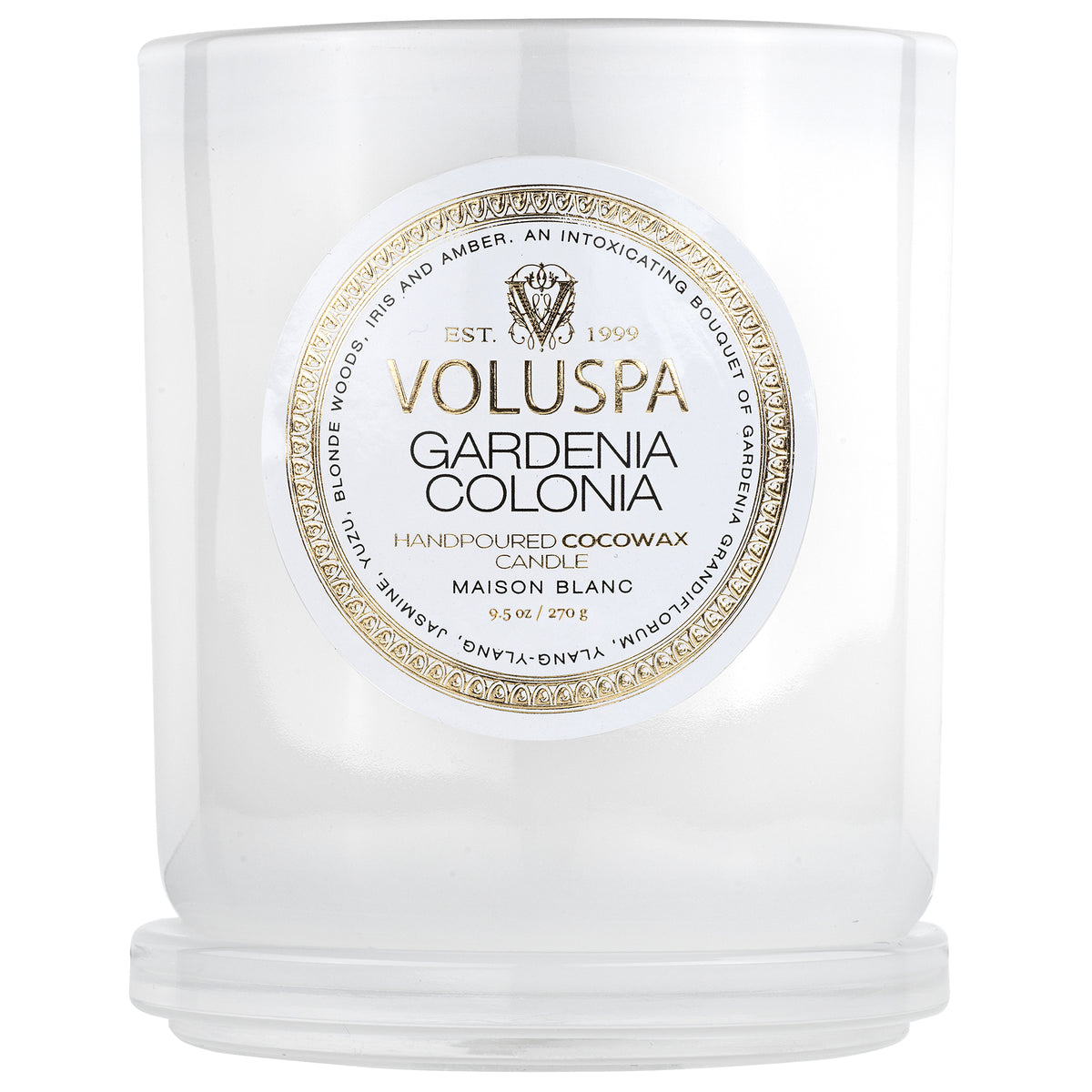 Gardenia Colonia - Classic Candle - 6