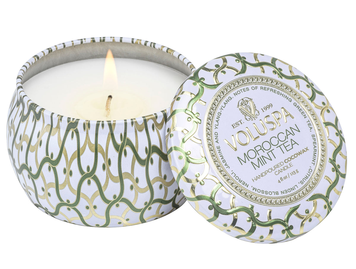 Moroccan Mint Tea - Mini Tin Candle - 3
