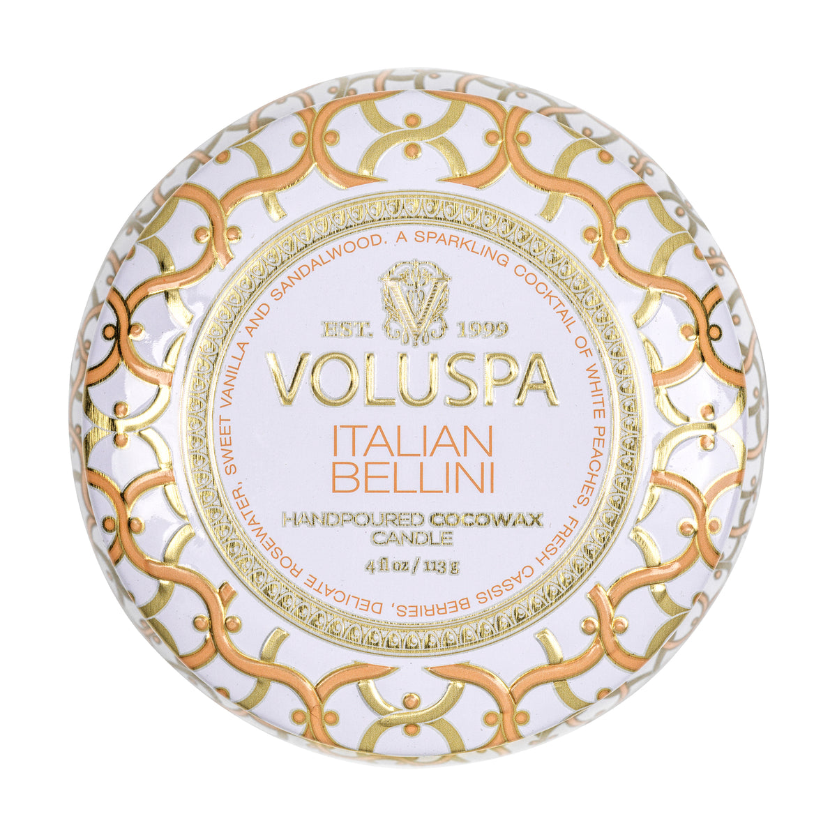 Italian Bellini - Mini Tin Candle - 5