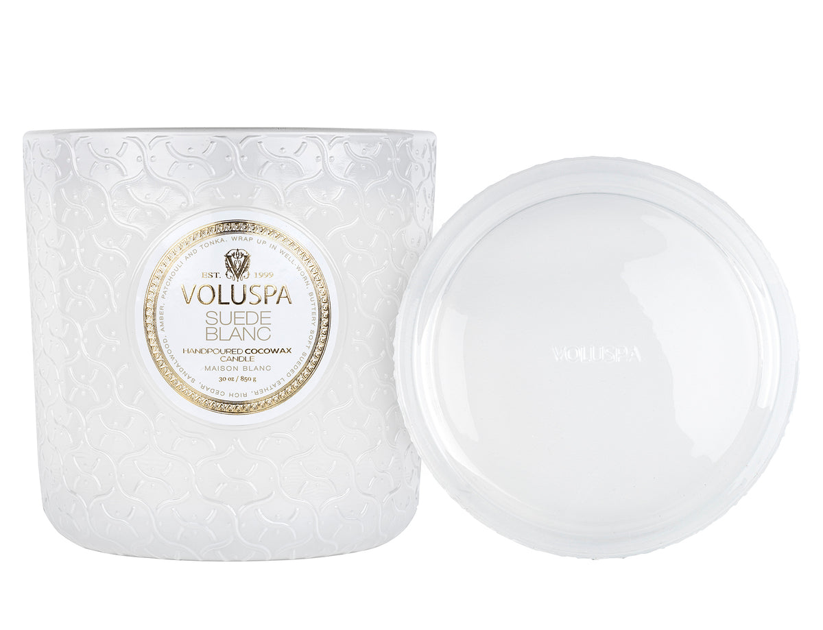 Suede Blanc - Luxe Candle - 4