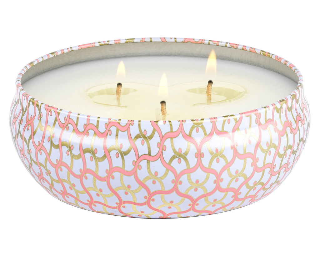 Saijo Persimmon - 3 Wick Tin Candle Zoom - 3