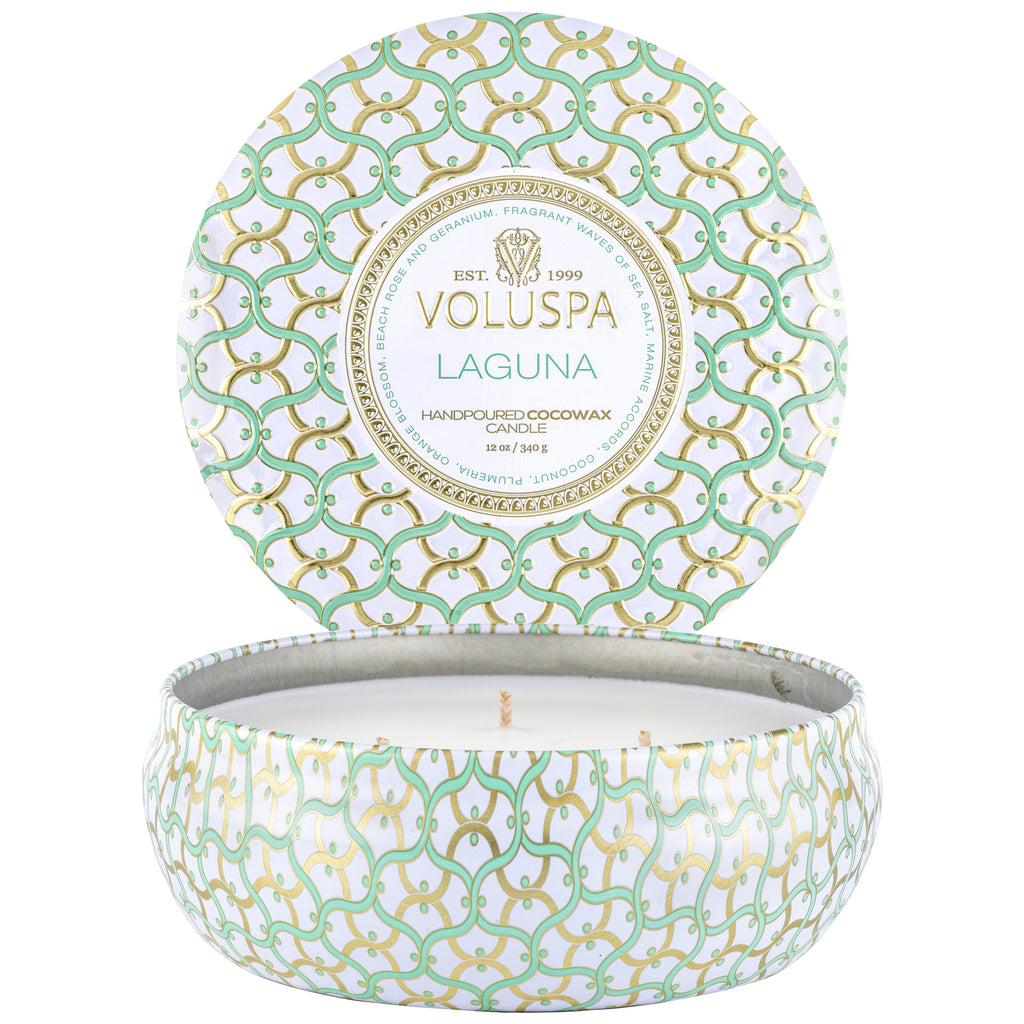 Laguna - 3 Wick Tin Candle Zoom - 4
