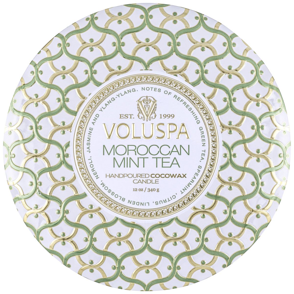 Moroccan Mint Tea - 3 Wick Tin Candle - 1
