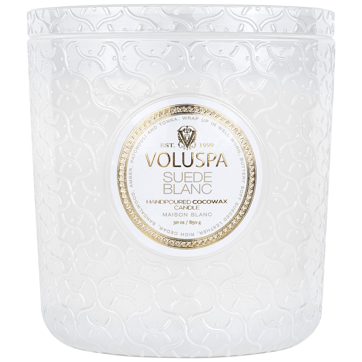 Suede Blanc - Luxe Candle - 1