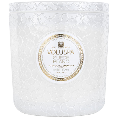 Suede Blanc - Luxe Candle
