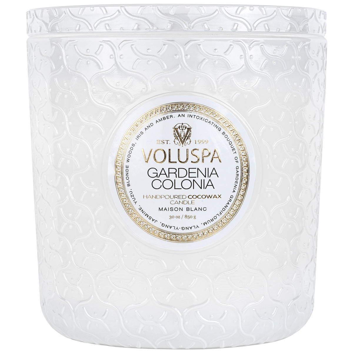 Gardenia Colonia - Luxe Candle - 1
