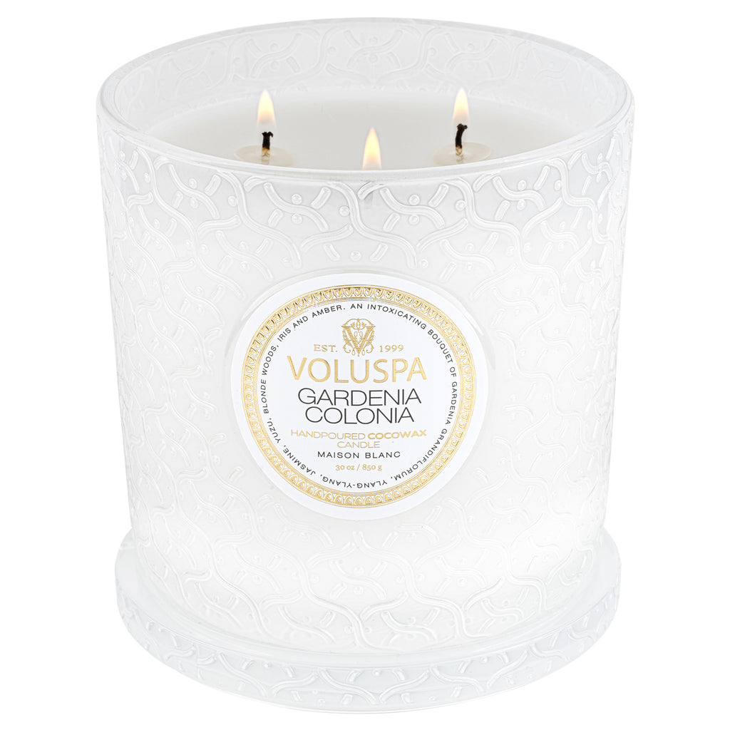 Gardenia Colonia - Luxe Candle Zoom - 3