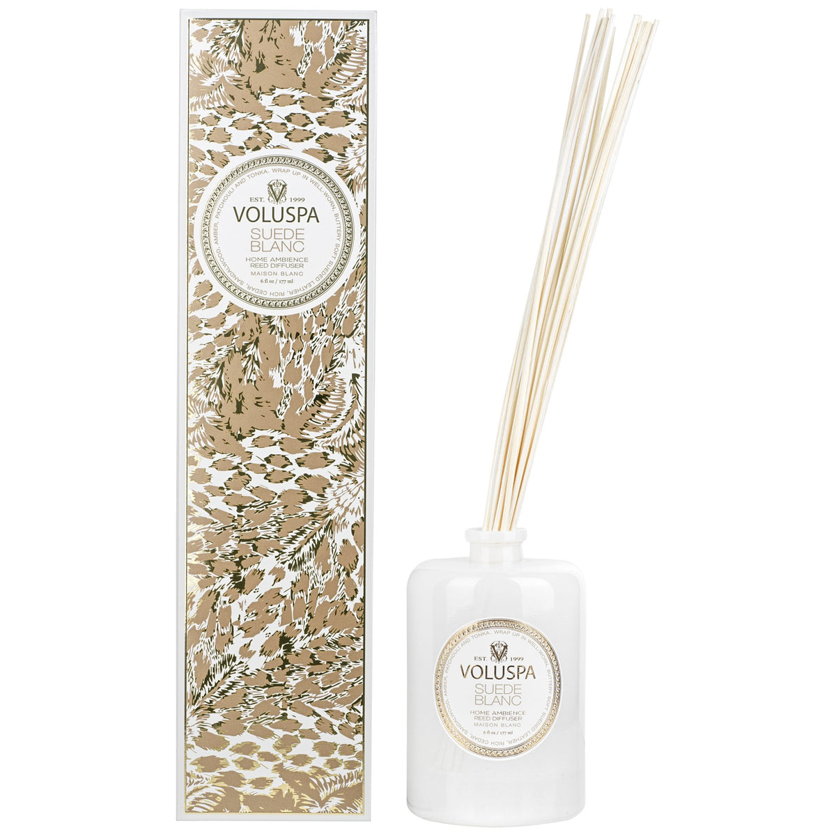 Suede Blanc - Reed Diffuser - 1
