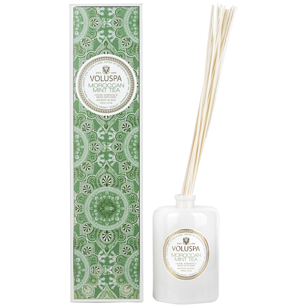 Moroccan Mint Tea - Reed Diffuser Zoom - 1