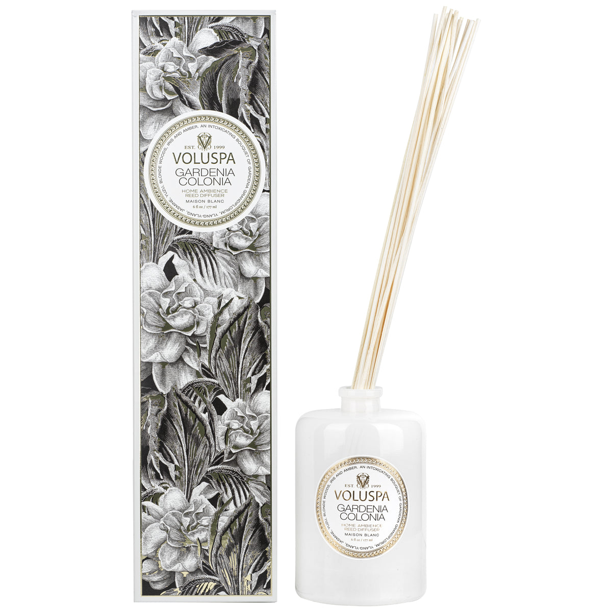 Gardenia Colonia - Reed Diffuser - 1