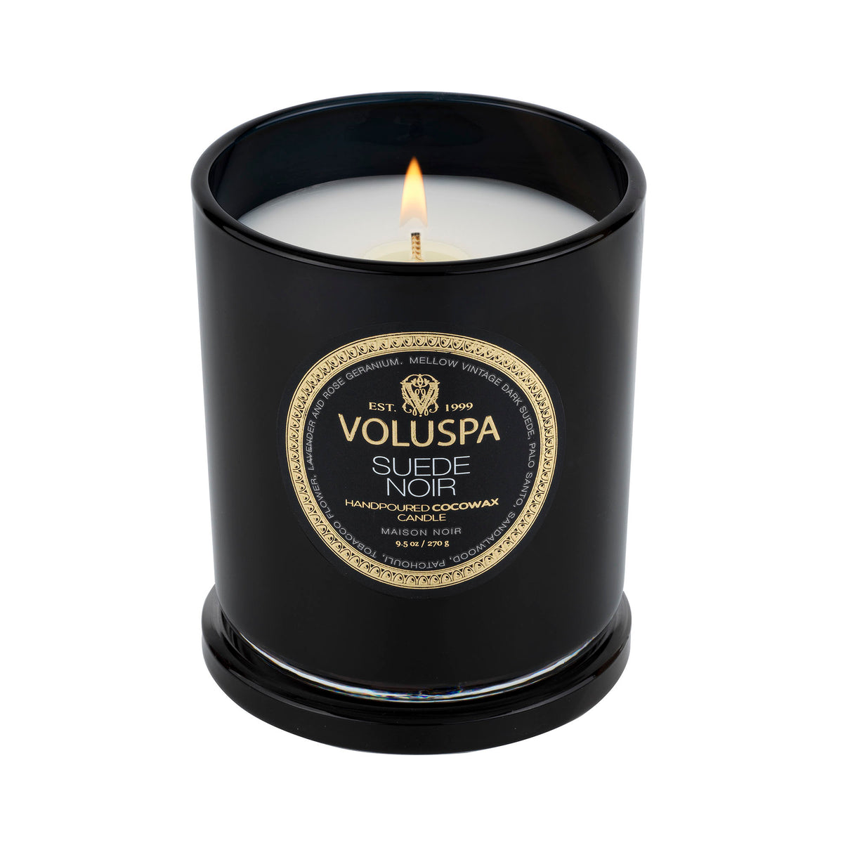 Suede Noir - Classic Candle - 4