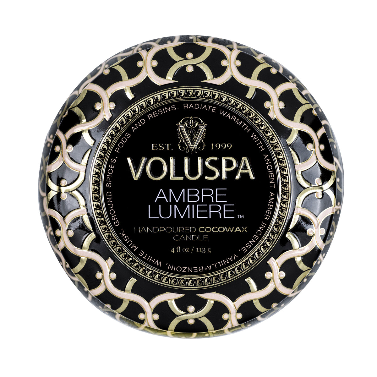 Ambre Lumiere - Mini Tin Candle - 5