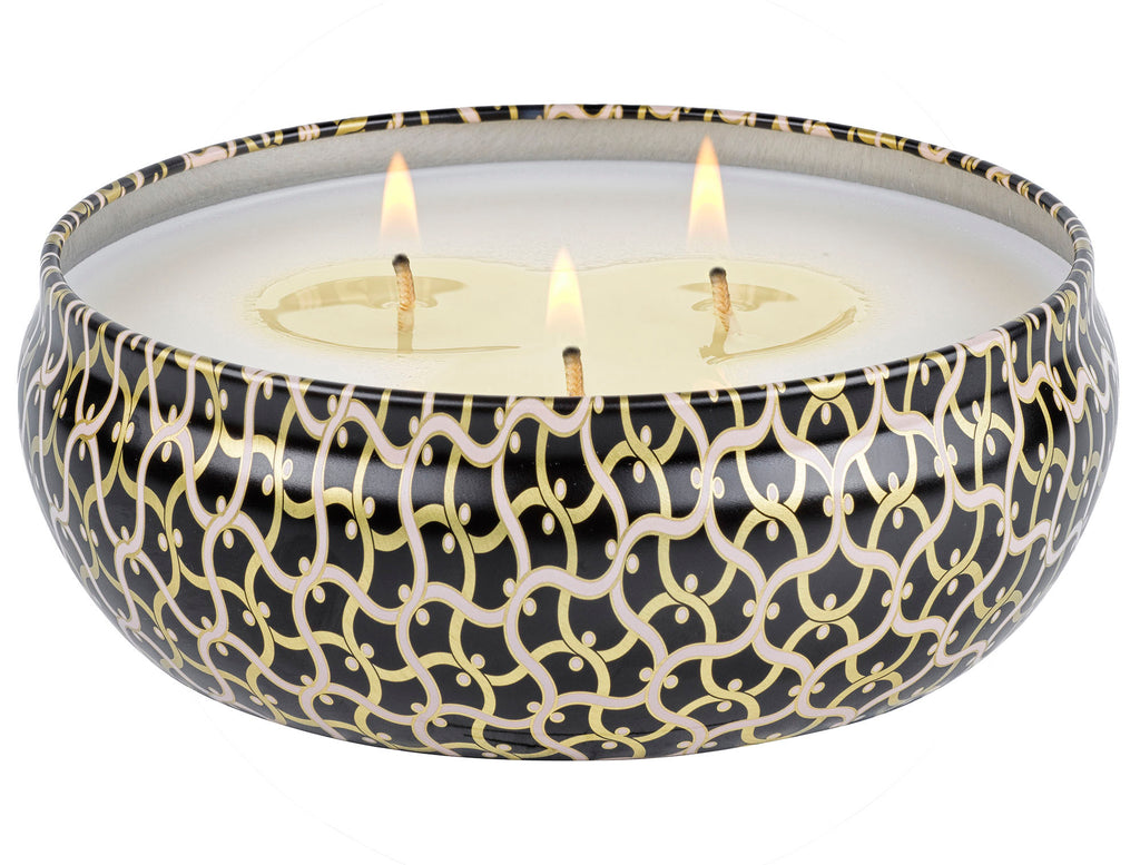 Ambre Lumiere - 3 Wick Tin Candle Zoom - 4