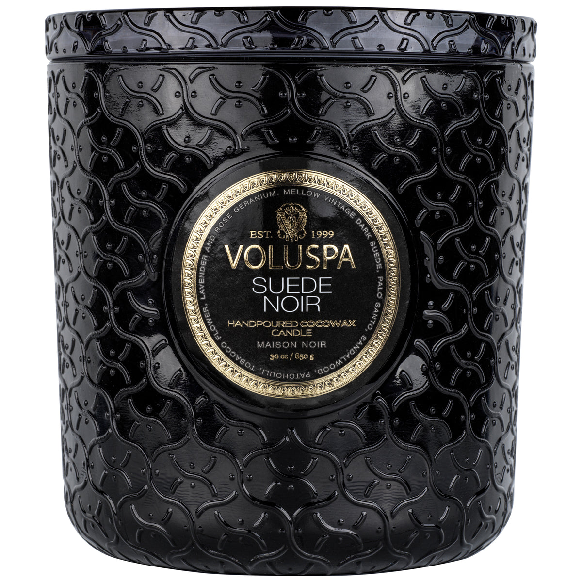 Suede Noir - Luxe Candle - 1