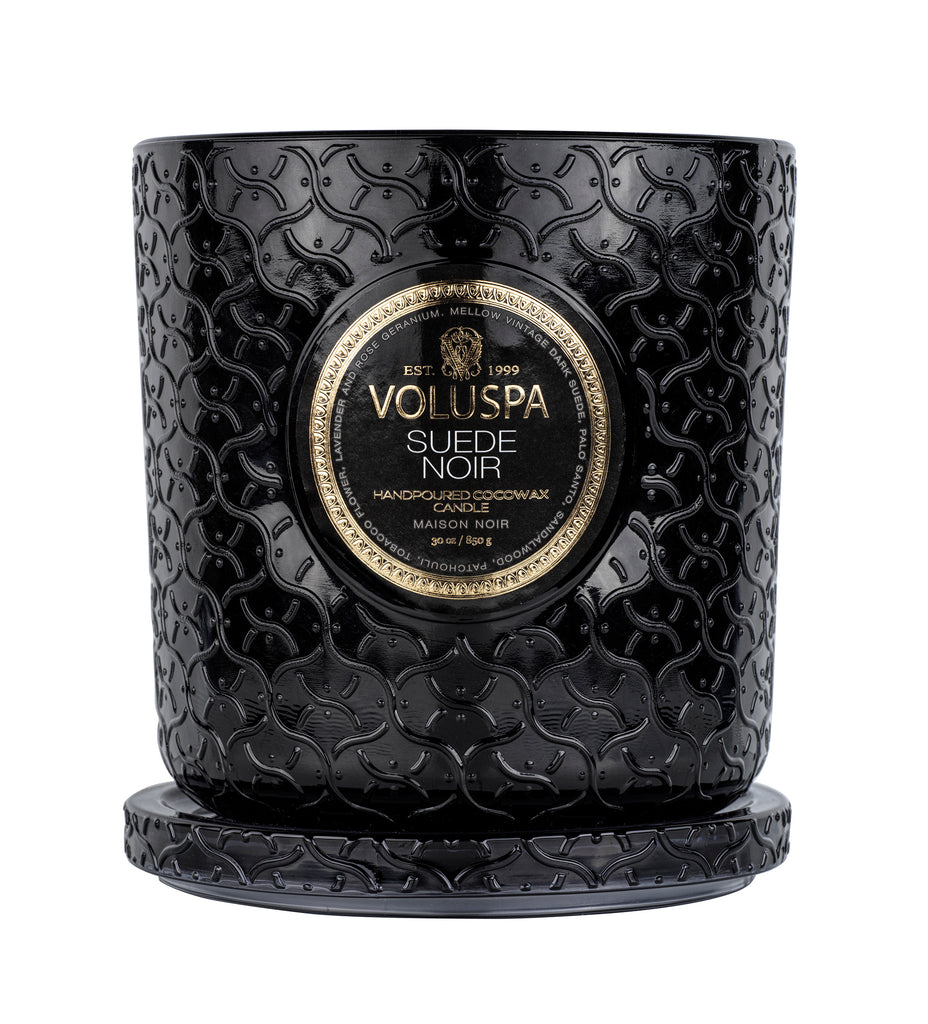 Suede Noir - Luxe Candle Zoom - 4