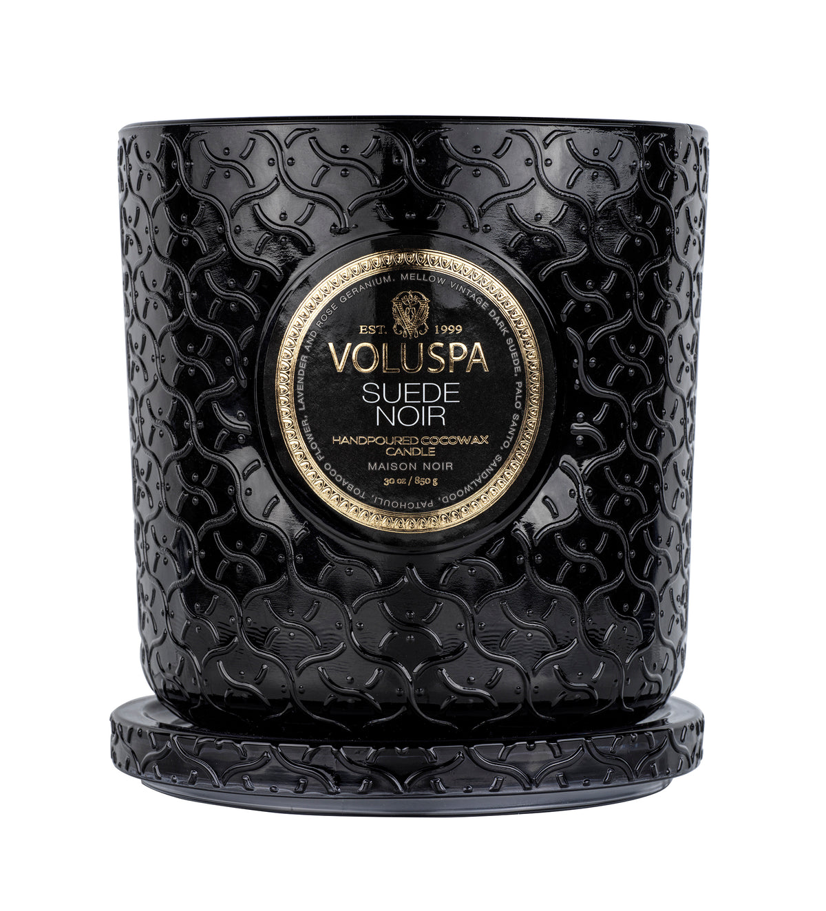 Suede Noir - Luxe Candle - 4