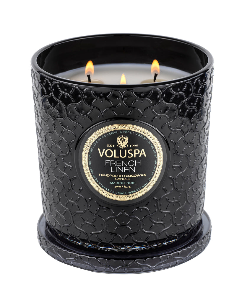 French Linen - Luxe Candle Zoom - 3