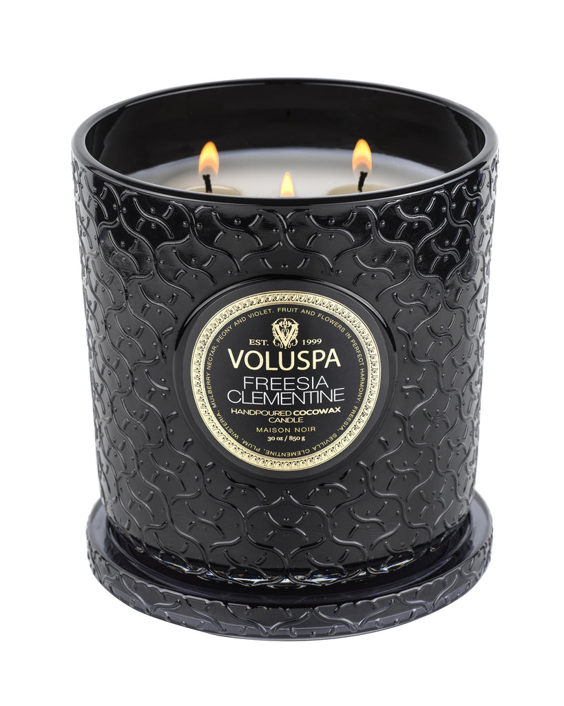 Freesia Clementine - Luxe Candle Zoom - 3