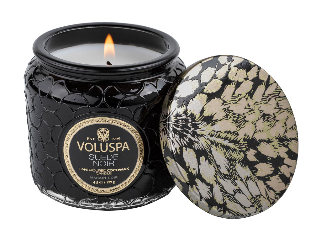Suede Noir - Petite Jar Candle Zoom - 2