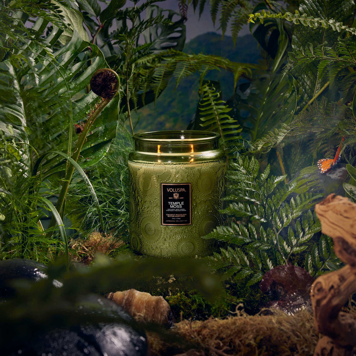 Temple Moss - Luxe Jar Candle - 3