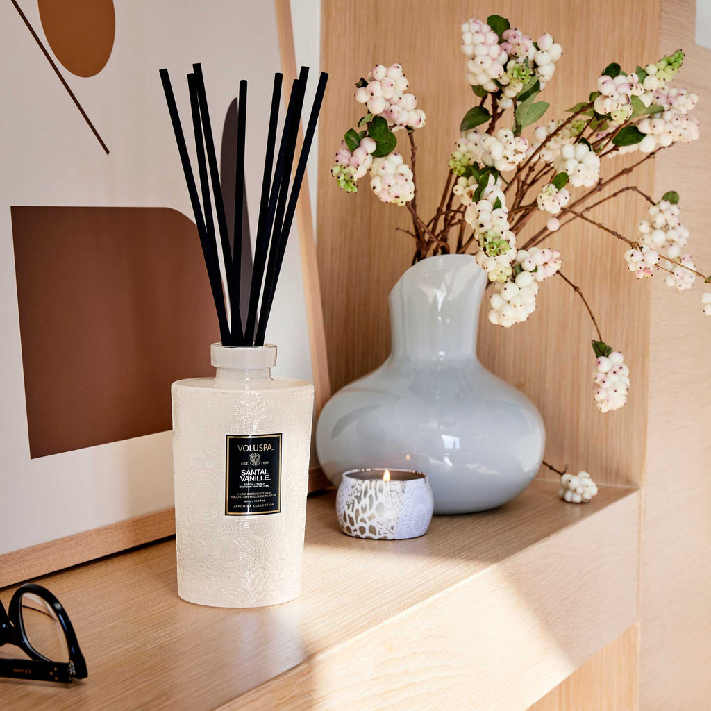 Santal Vanille - Luxe Reed Diffuser Zoom - 2