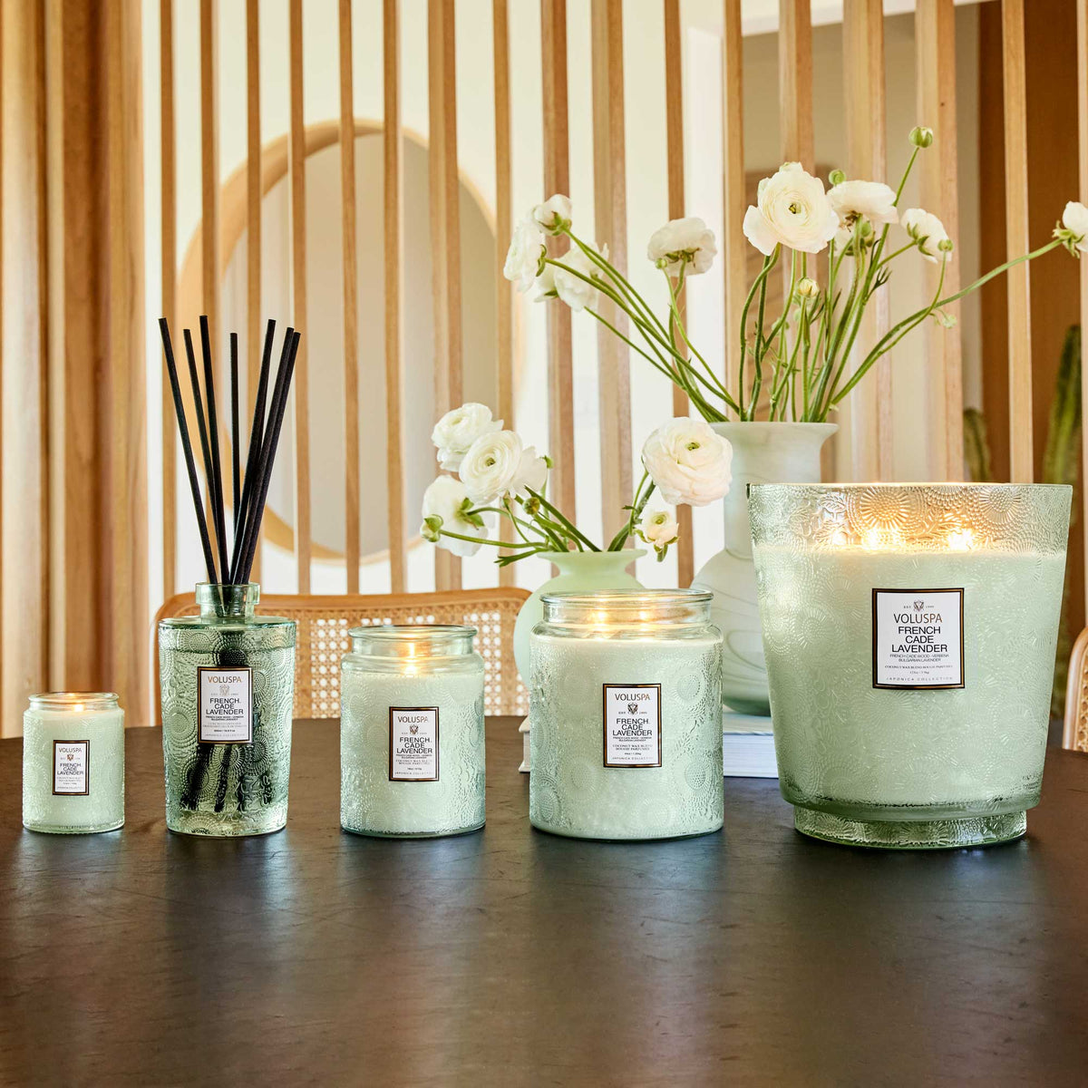 French Cade Lavender - Luxe Reed Diffuser - 2